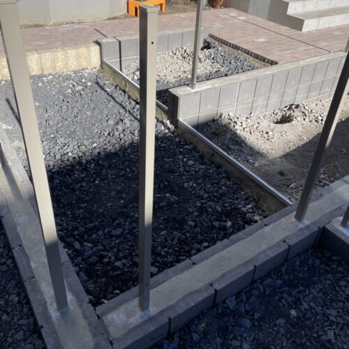 エキスパンタイ施工状況です。