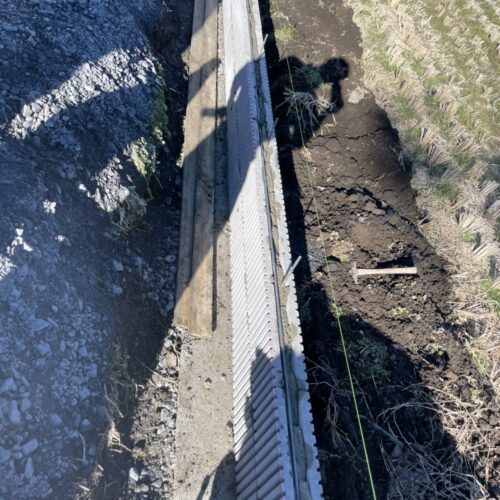 ブロック2段目鉄筋状況です。