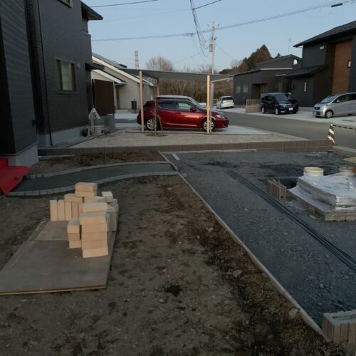 土間型枠です。