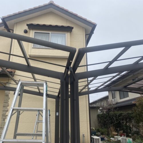 工事着工です。よろしくお願いします。