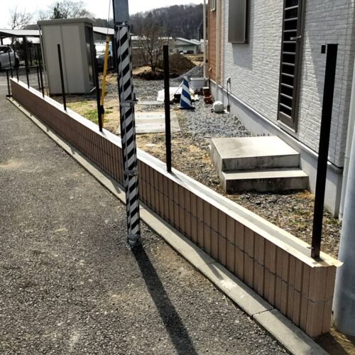 天端コンクリートです。