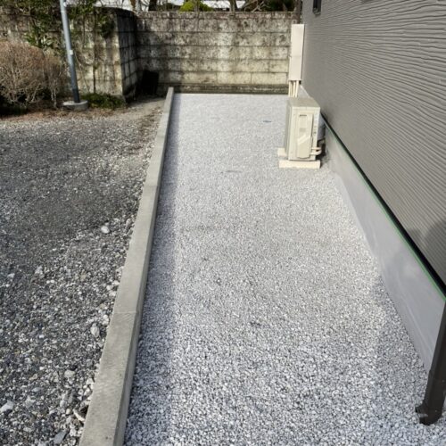 6号砕石状況です。