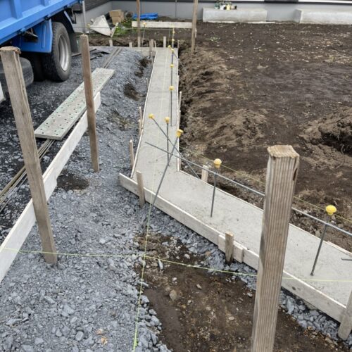 ブロックベースコンクリートです。