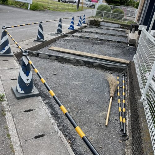 エキスパンタイ施工です。