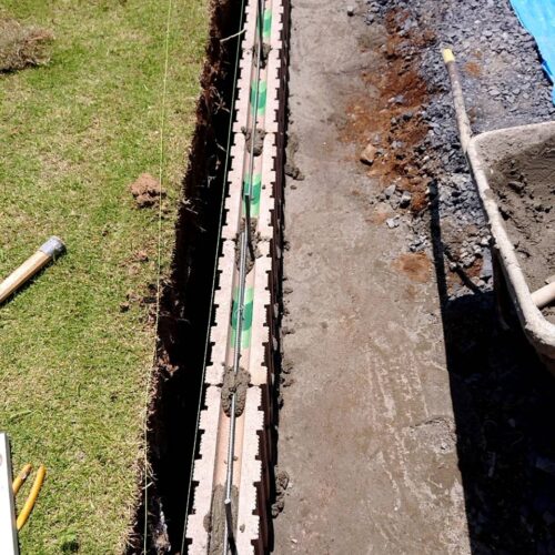 ブロック横筋です。