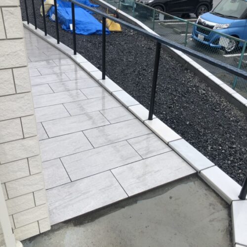 本日は雨の為工事作業はお休みとなります。