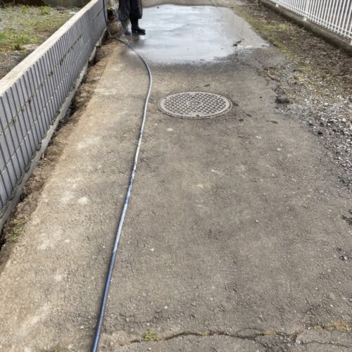 道路清掃状況です。