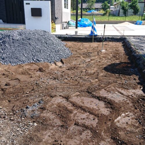 掘削作業です。