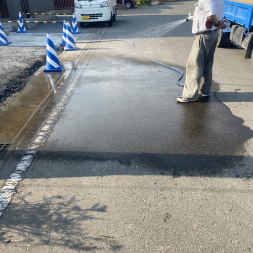 道路清掃状況です。