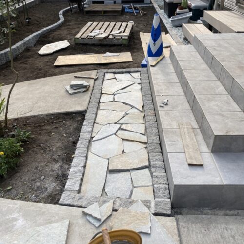 乱張施工です。