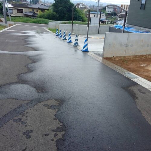 道路清掃状況です。