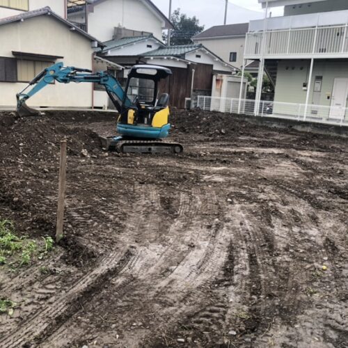 本日は雨の為に工事作業はお休みとなります。