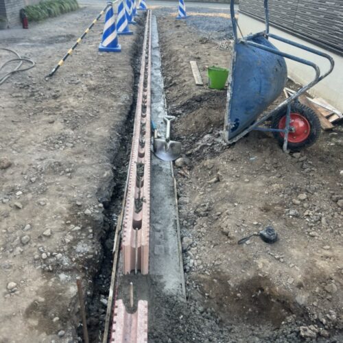 ブロック積みの写真です。