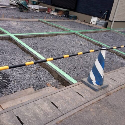 駐車場インター見切りです。