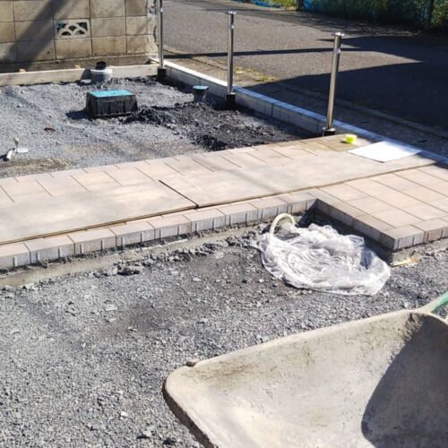 スペースガード取り付けです。