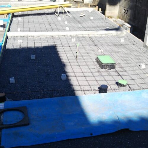 土間コンクリートです。