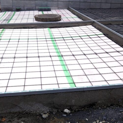 下地ワイヤーメッシュです。