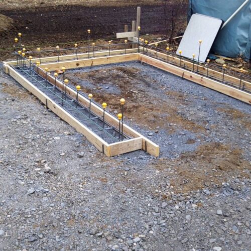 ブロック配筋組みとなります。