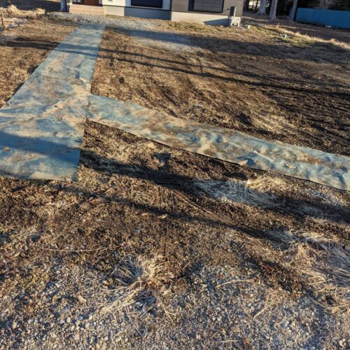 本日より工事着工です。よろしくお願いいたします。