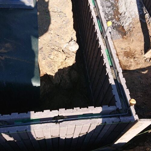 ブロック横筋です。