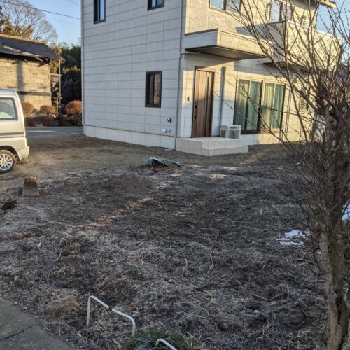 工事着工です。よろしくお願いいたします。