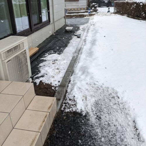 地先ブロックです。