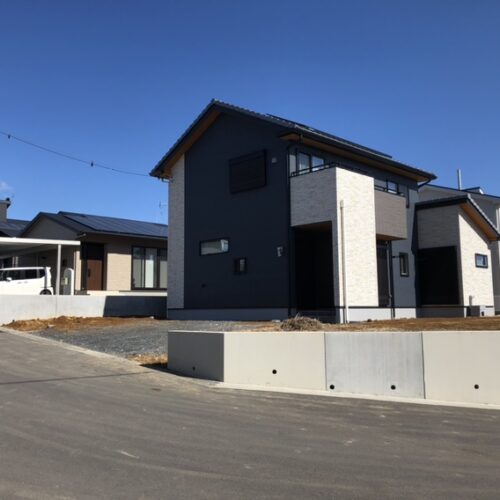 工事着工前の現地確認となります。いよいよ来週より工事着工となります。