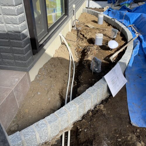 ライト配線工事です。