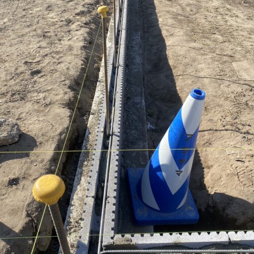 ブロック鉄筋です。