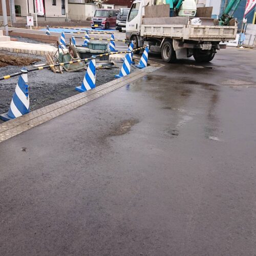 作業完了後の清掃です。