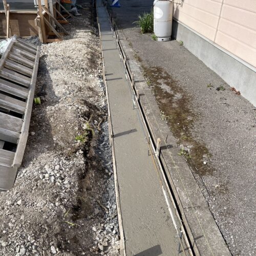 境界ブロックベース状況です。