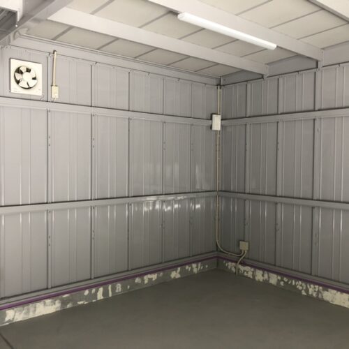 換気扇設置等の電気工事完了となります。