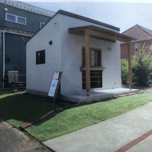 外構工事着工前のご近隣へのご挨拶へ廻らせて頂きました。来週より工事着工となります。