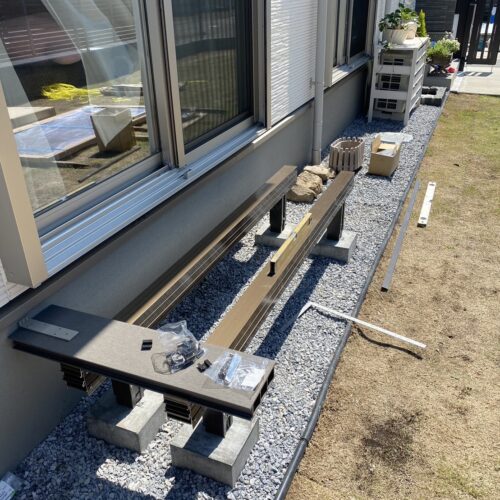 デッキ組立です。