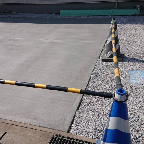 脱枠作業です。