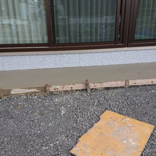 デッキ下コンクリートです。