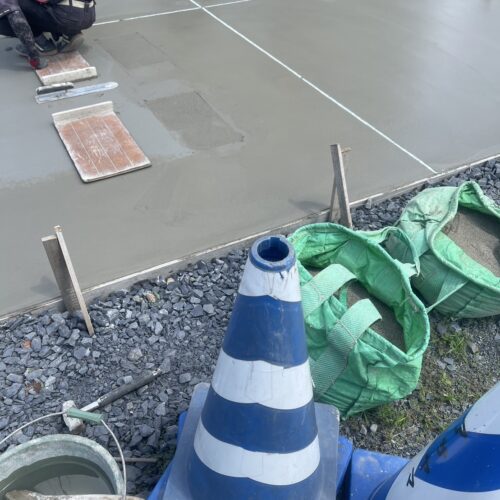 土間コンクリート仕上げです。