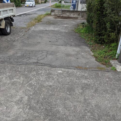 本日より着工です。よろしくお願いいたします。