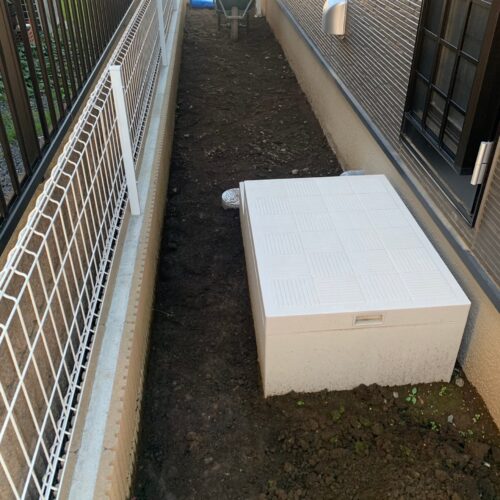 6号砕石下地です。