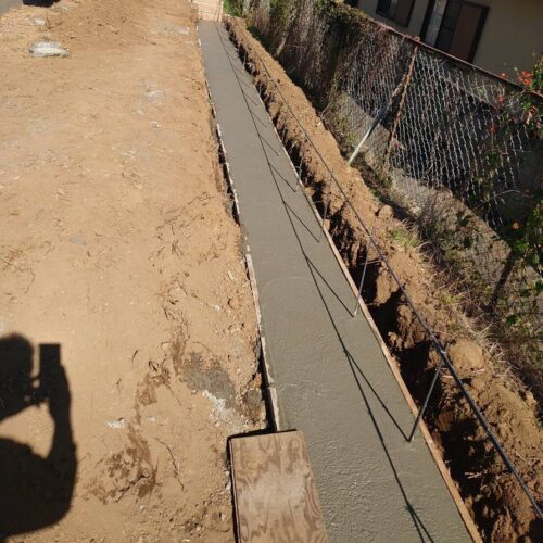 ブロックベース打ちです。