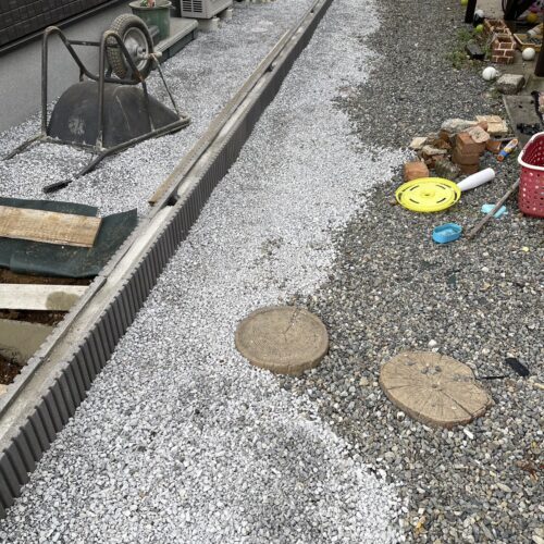 6号砕石状況です。