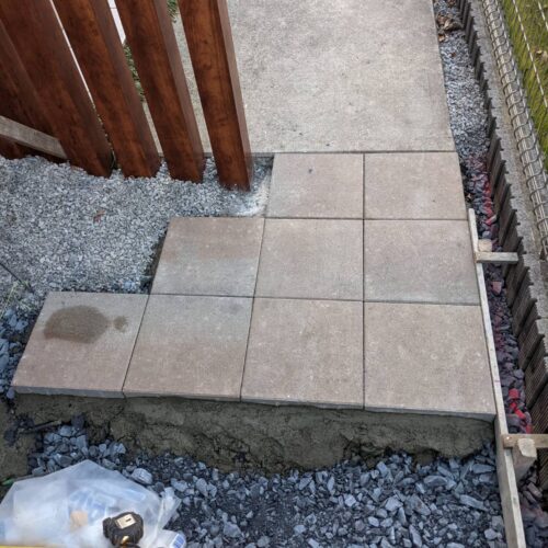 インターロッキング状況です。