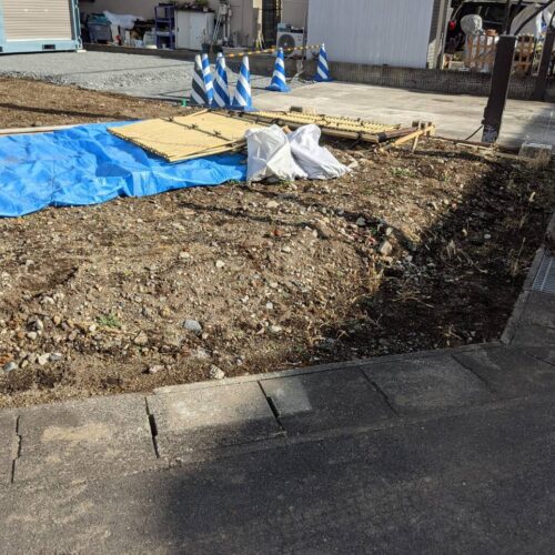 本日着工致します。