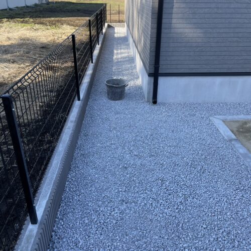 6号砕石状況です。