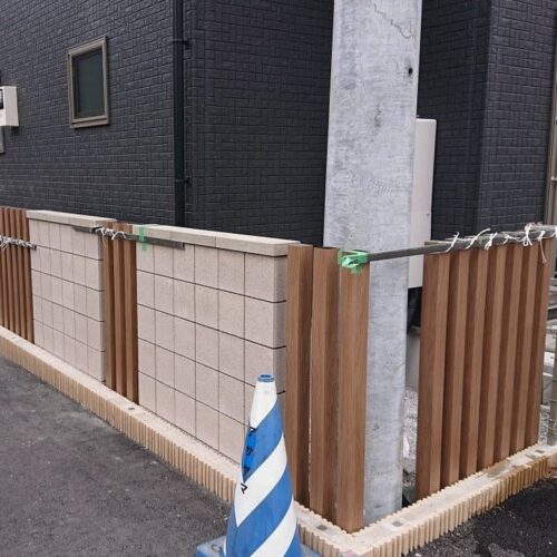 引き続き枕木の施工です。