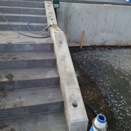 コア削孔です。