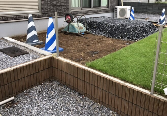 本日も台風の影響による雨の為に工事作業はお休みとなります。