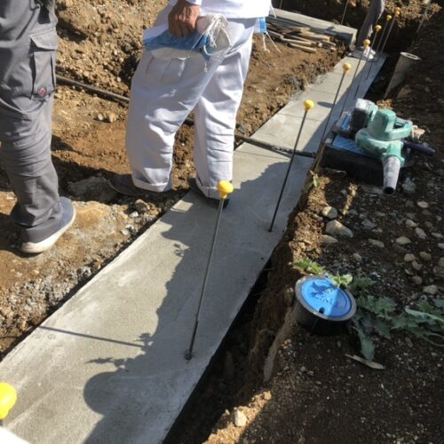 ブロックベースコンクリートとなります。