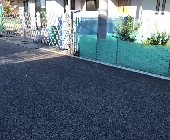 本日より着工です。掘削作業から開始となります。