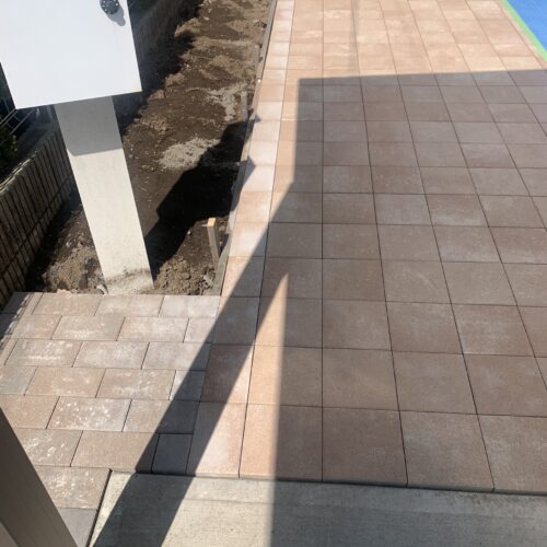 インターロッキング加工です。 インターロッキング加工です。